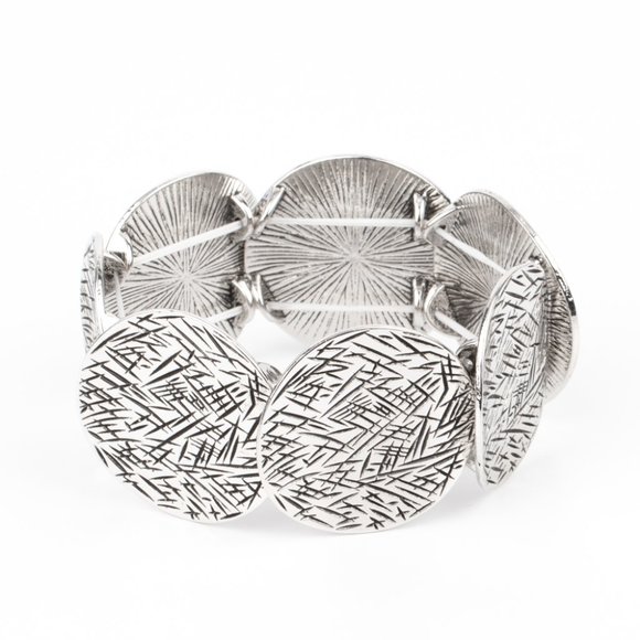 Extra Etched - Silver Bracelelt - Picture 2 of 2